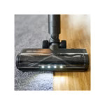 Central Vacuum or Canister Vacuum turbo air driven nozzle with roller brush for rugs and carpet