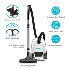 Load image into Gallery viewer, Simplicity Jill Canister Vacuum Cleaner - JILL.12