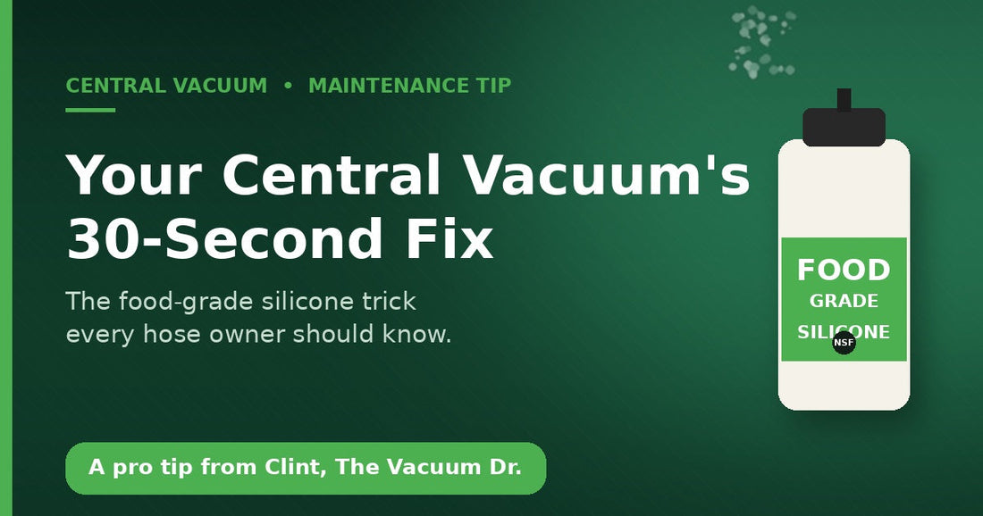 The 30-Second Central Vacuum Maintenance Trick Every Homeowner Should Know - Chameleon or Hide-A-Hose