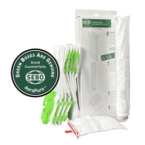 SEBO SERVICE BOX AUTOMATIC X7/X8 51828AM (8-3 Layer Filtration Bags)