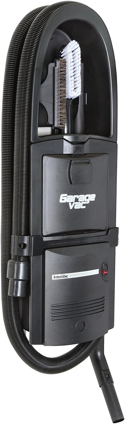 InterVac GarageVac Model  GH-120-E with hose and tools one left
