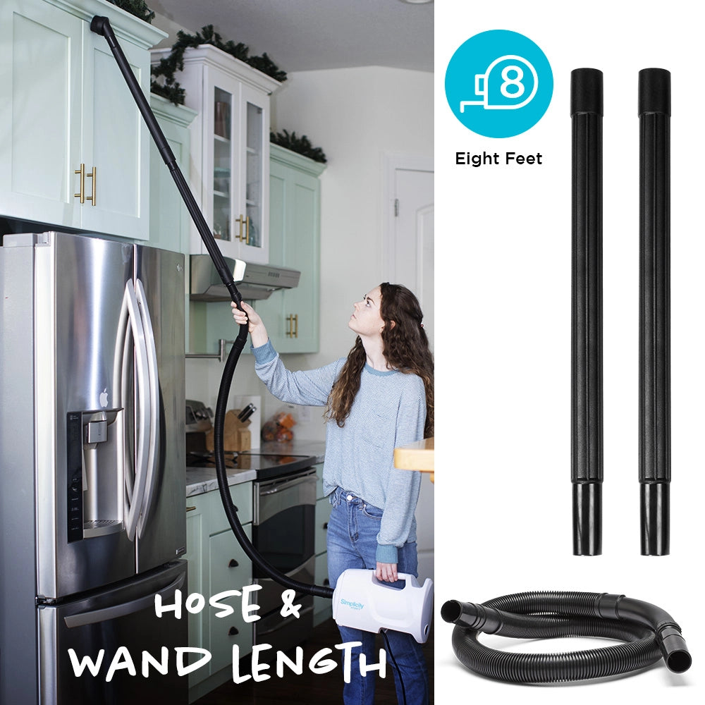 Simplicity S100 Sport Portable Canister Vacuum with Shoulder Strap (S100.6)