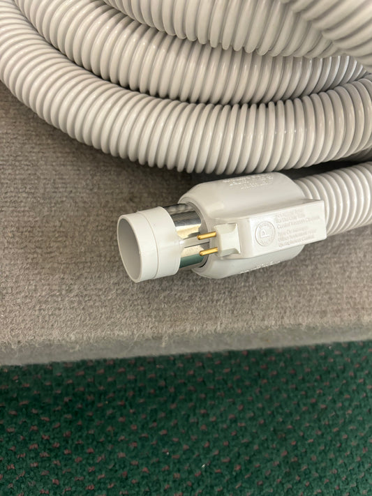 35 ft. Stealth Central Vacuum Hose Accessory Kit with Carpet Power head direct connect