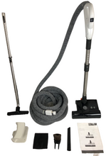 Load image into Gallery viewer, Central Vacuum 35 Foot Hose Accessory Kit Featuring Sebo ET-1 Carpet and Hard Floor
