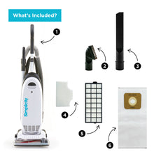 Load image into Gallery viewer, Simplicity Allergy Upright Vacuum S20EZM
