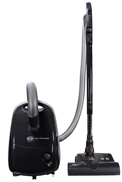 Sebo Airbelt E3 91640AM Premium With ET-1 Canister Vacuum Black - Onyx Collection