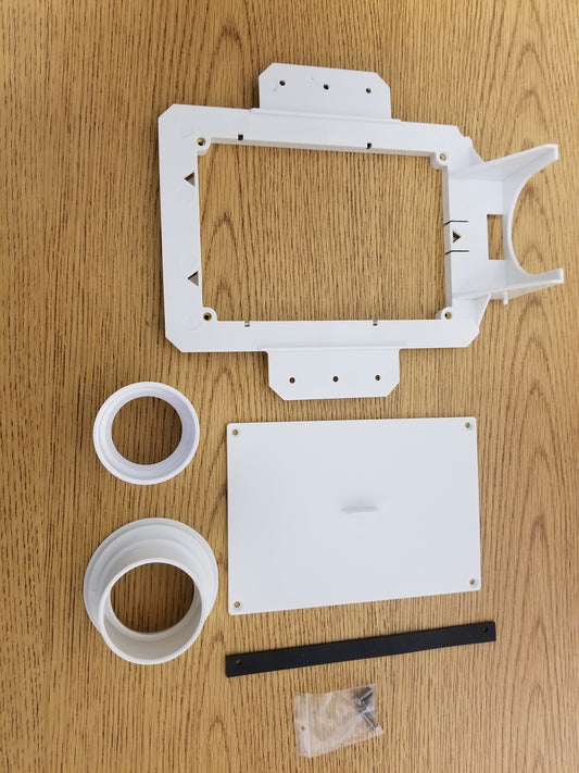 HS3000R White Rough-in-Kit for Hide-a Hose - Quality Household Supply