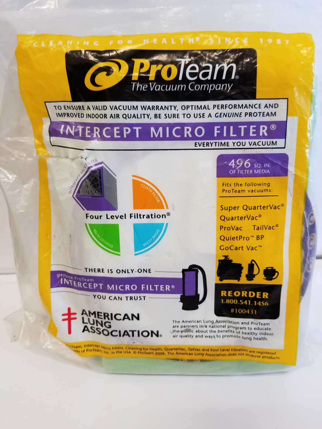 ProTeam Intercept Micro Filter - Quality Household Supply