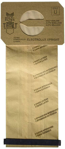 24 Pack U Style Vacuum Bags to Fit Electrolux Upright