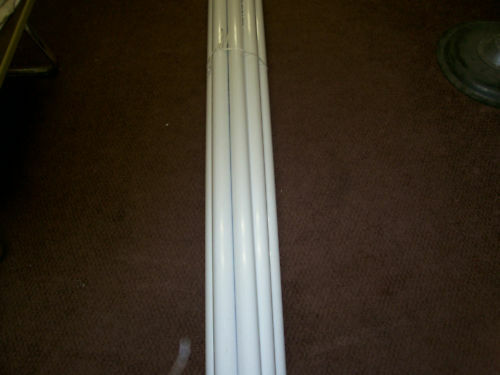 Central Vacuum 2 inch PVC pipe box of 25 five foot sticks best way to ship - Quality Household Supply