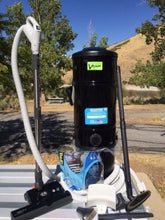 Load image into Gallery viewer, Vroom 2300 Central Vacuum 8.4 Motor 35&#39; Hose Kit Featuring Sebo ET-2 PowerNozzle - Quality Household Supply
