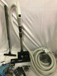 Central Vacuum 35 Foot Hose Accessory Kit Featuring Sebo ET-2 Hard Floor & Carpet - Quality Household Supply